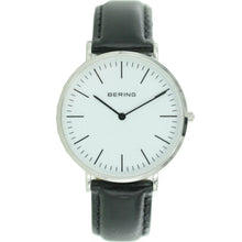 Laden Sie das Bild in den Galerie-Viewer, Bering Herren Uhr Armbanduhr Slim Classic - 13738-404-1 Leder