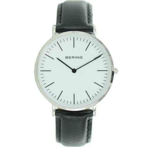 Bering Herren Uhr Armbanduhr Slim Classic - 13738-404-1 Leder