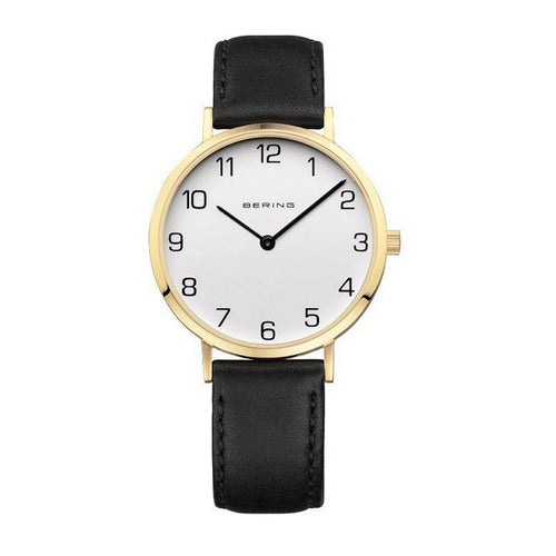 Bering Damen Uhr Armbanduhr Slim Classic - 13934-434-1 Leder
