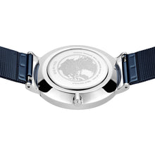 Laden Sie das Bild in den Galerie-Viewer, Bering Herren Uhr Armbanduhr Classic Small Second Blau - 14040-307 Edelstahl
