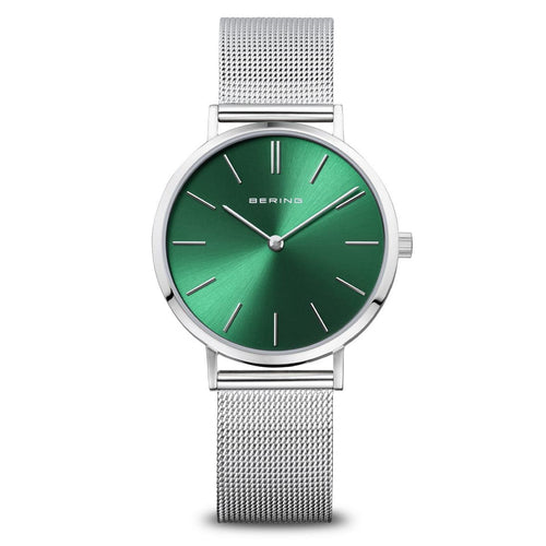Bering Damen Uhr Armbanduhr Classic Quarz - 14134-008-1 Edelstahl