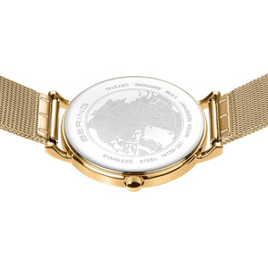 Bering Damen Uhr Armbanduhr Classic Quarz - 14134-331 Edelstahl