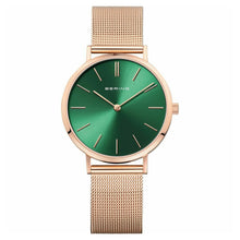 Laden Sie das Bild in den Galerie-Viewer, Bering Damen Uhr Armbanduhr Classic Quarz - 14134-368 Edelstahl