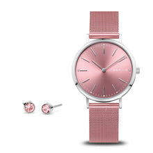 Laden Sie das Bild in den Galerie-Viewer, Bering Damen Uhr Armbanduhr Classic Quarz - 14134-999-GWP Set