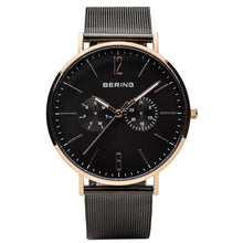 Laden Sie das Bild in den Galerie-Viewer, Bering Herren Uhr Armbanduhr Classic Multifunktion  - 14240-163-1 Meshband