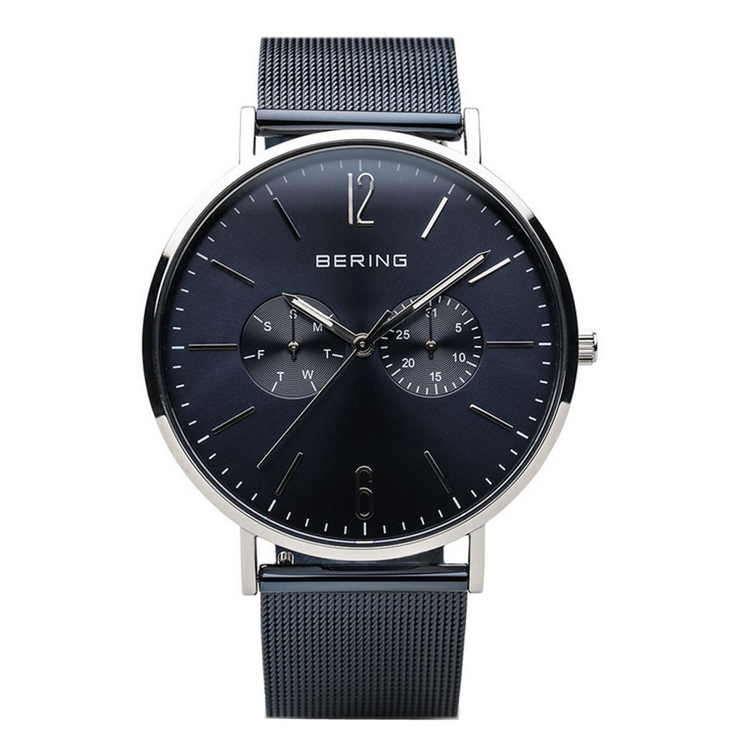 Bering Herren Uhr Armbanduhr Classic - 14240-303 Meshband
