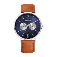 Laden Sie das Bild in den Galerie-Viewer, Bering Unisex Uhr Armbanduhr Ultra Slim - 14240-507 Leder