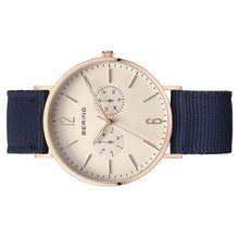 Laden Sie das Bild in den Galerie-Viewer, Bering Unisex Uhr Armbanduhr Ultra Slim - 14240-564 Nylon