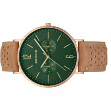 Laden Sie das Bild in den Galerie-Viewer, Bering Herren Uhr Armbanduhr Classic - 14240-668 Leder