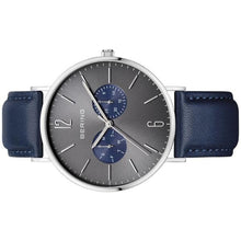 Laden Sie das Bild in den Galerie-Viewer, Bering Unisex Uhr Armbanduhr Ultra Slim - 14240-803-1 Leder