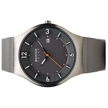 Laden Sie das Bild in den Galerie-Viewer, Bering Herren Uhr Armbanduhr Solar - 14440-077 Meshband