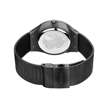 Laden Sie das Bild in den Galerie-Viewer, Bering Herren Uhr Armbanduhr Edelstahl schwarz 14442-227 Solar