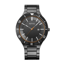 Laden Sie das Bild in den Galerie-Viewer, Bering Herren Uhr Armbanduhr Edelstahl grau 14443-779 Solar