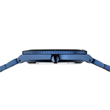 Laden Sie das Bild in den Galerie-Viewer, Bering Herren Uhr Armbanduhr Edelstahl blau 14443-797 Solar