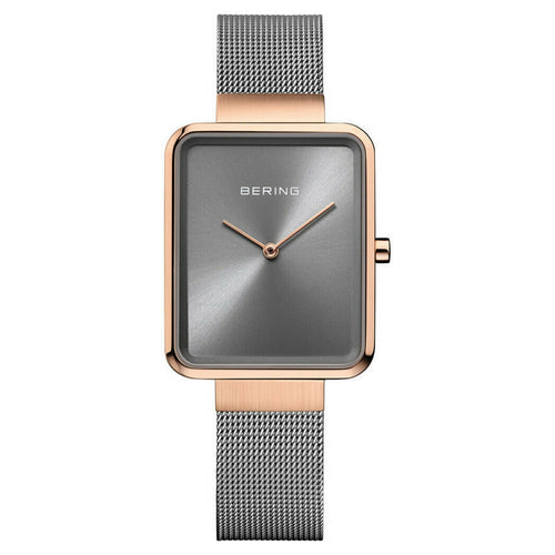 Bering Damen Uhr Armbanduhr Slim Classic - 14528-369-1 Meshband