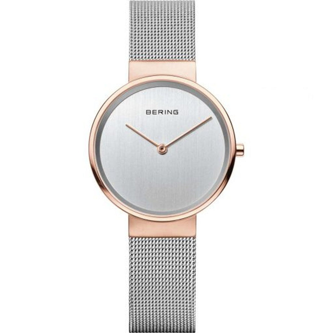 Bering Damen Uhr Armbanduhr Slim Classic - 14531-060-1 Meshband