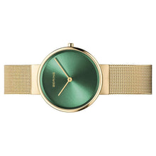 Laden Sie das Bild in den Galerie-Viewer, Bering Damen Uhr Armbanduhr Slim Classic - 14531-338 Meshband