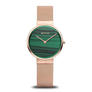 Bering Damen Uhr Armbanduhr Slim Classic - 14531-368 Meshband