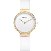 Laden Sie das Bild in den Galerie-Viewer, Bering Damen Uhr Armbanduhr Slim Classic - 14531-630 Leder