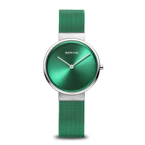 Bering Damen Uhr Armbanduhr Classic Collection - 14531-808 Meshband
