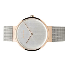 Laden Sie das Bild in den Galerie-Viewer, Bering Herren Uhr Armbanduhr Classic - 14539-060-1 Meshband