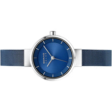 Laden Sie das Bild in den Galerie-Viewer, Bering Damen Uhr Armbanduhr Classic Solar - 14627-307 Meshband