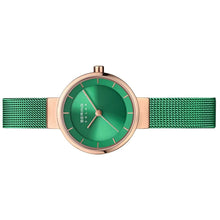 Laden Sie das Bild in den Galerie-Viewer, Bering Damen Uhr Armbanduhr Classic Solar - 14627-Charity Meshband