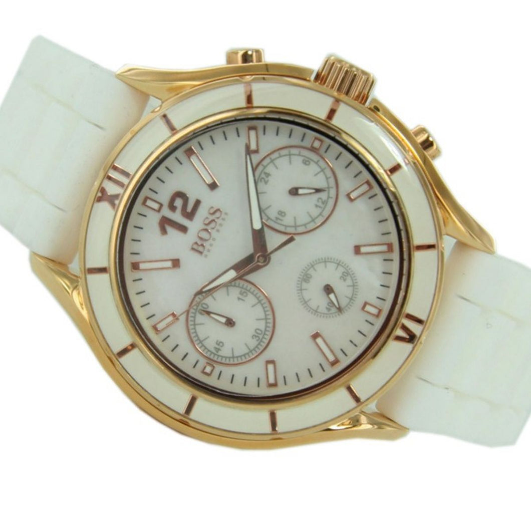 Hugo Boss Black Damen Uhr Chrono Rose Gold 1502274