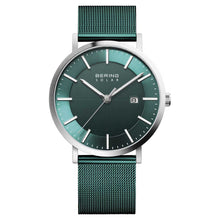 Laden Sie das Bild in den Galerie-Viewer, Bering Herren Uhr Armbanduhr Solar - 15439-808 Meshband