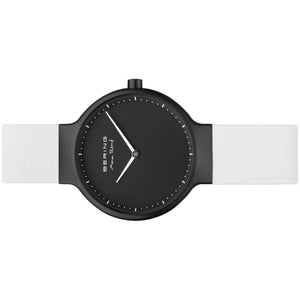 Bering Damen Uhr Armbanduhr Max René - 15531-523-weiss Silikon