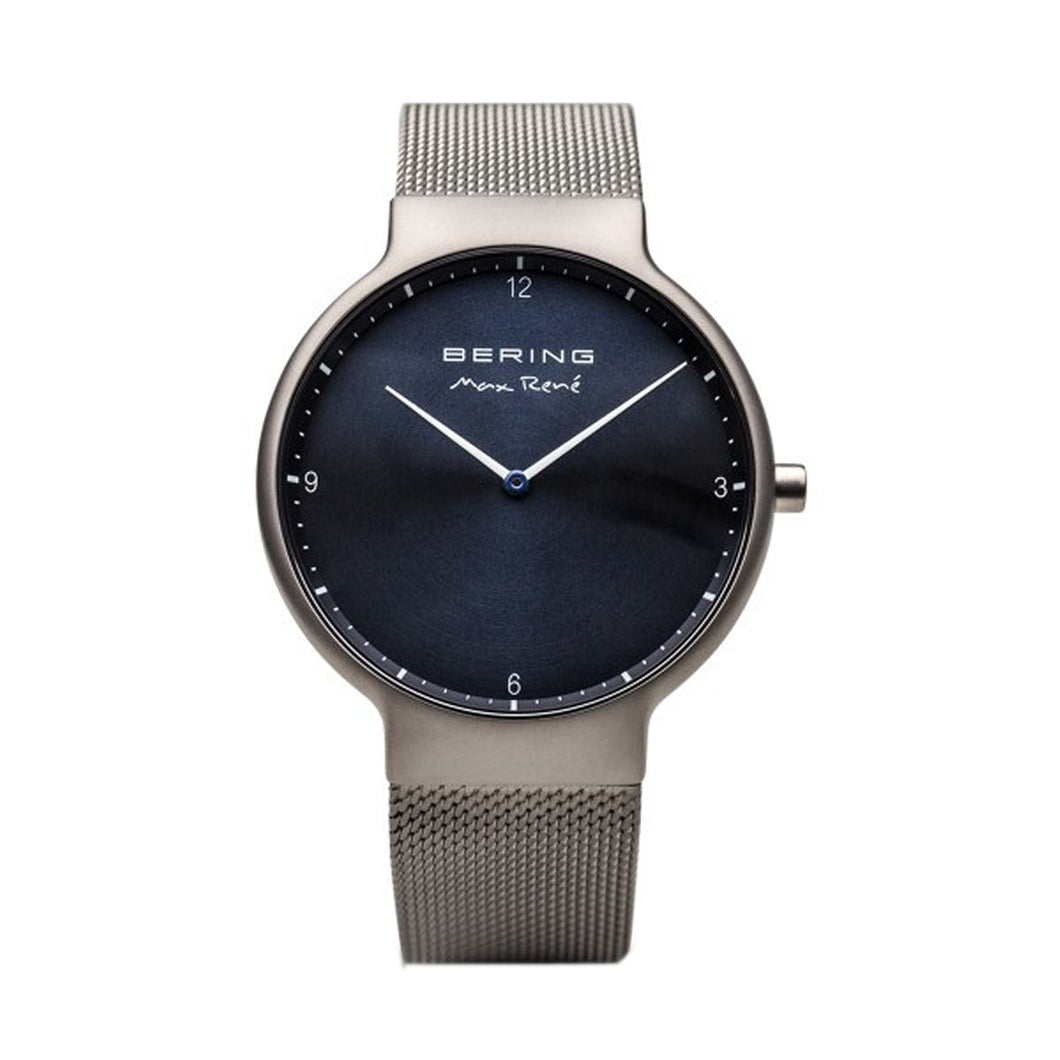 Bering Herren Uhr Armbanduhr Max René - 15540-077-1 Meshband