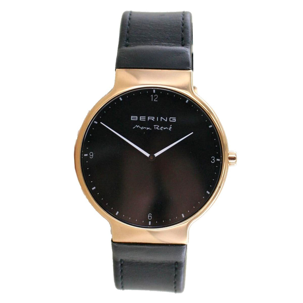 Bering Herren Uhr Armbanduhr Max René - 15540-262-l-1 Lederband