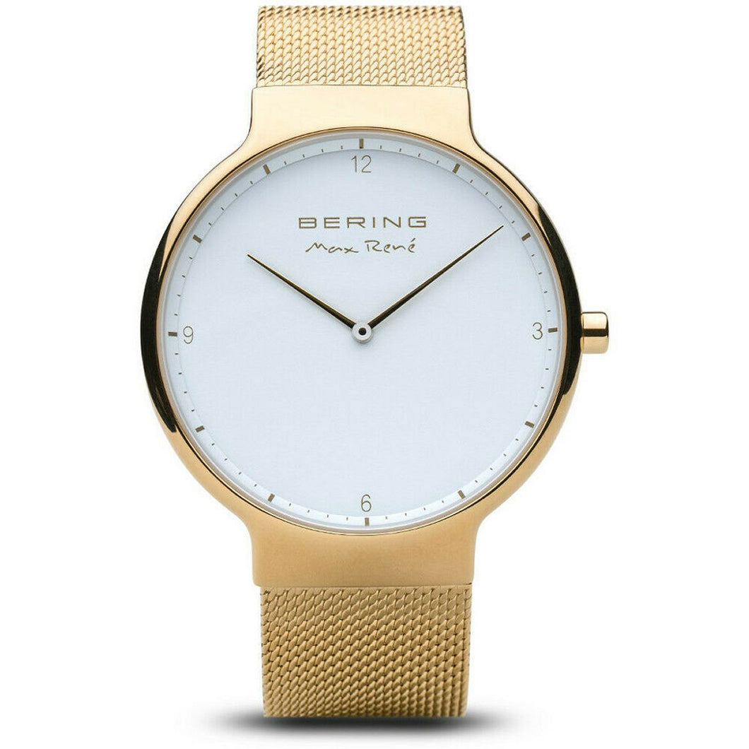 Bering Herren Uhr Armbanduhr Max René - 15540-334-1 Meshband