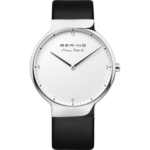 Bering Herren Uhr Armbanduhr Max René - 15540-409 Lederband