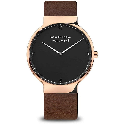 Bering Herren Uhr Armbanduhr Max René - 15540-562 Leder