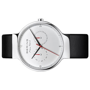 Bering Herren Uhr Armbanduhr Max René  - 15542-409-1 Leder