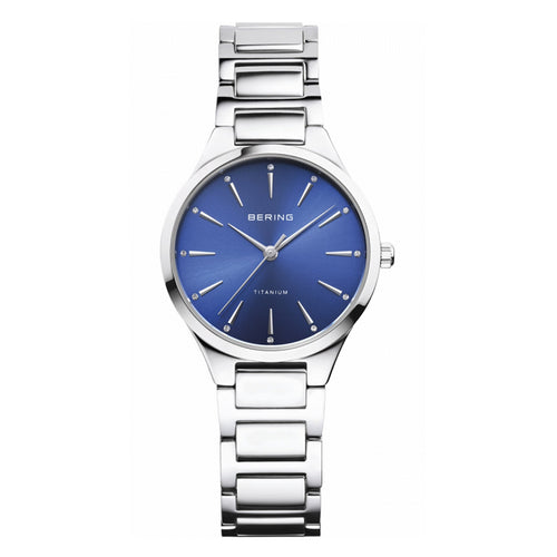 Bering Damen Uhr Armbanduhr Quarz - 15630-707-1 Titan