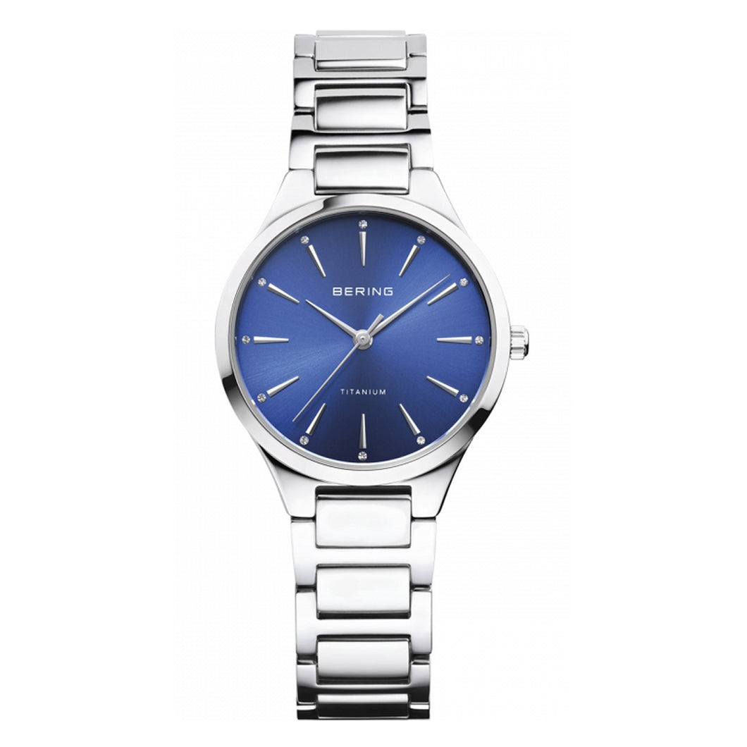 Bering Damen Uhr Armbanduhr Quarz - 15630-707-1 Titan