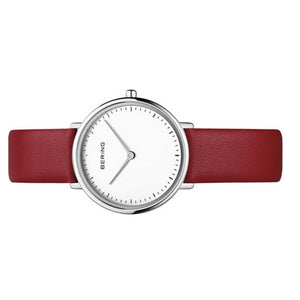 Bering Damen Uhr Armbanduhr Ultra Slim - 15729-604 Leder