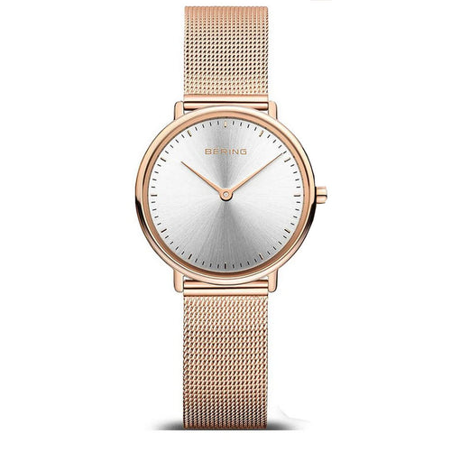 Bering Damen Uhr Armbanduhr Ultra Slim - 15729-960 Meshband