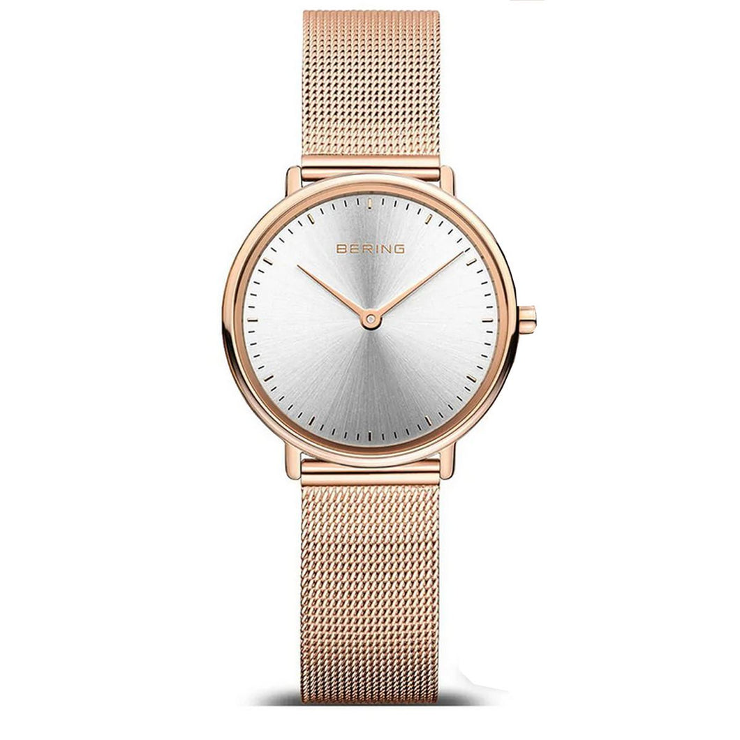 Bering Damen Uhr Armbanduhr Ultra Slim - 15729-960 Meshband