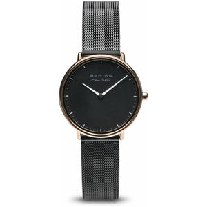 Bering Damen Uhr Armbanduhr Max René  Ultra Slim - 15730-162 Meshband
