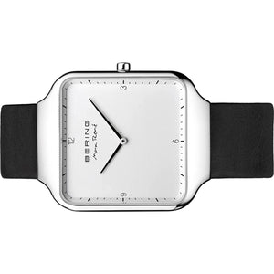 Bering Herren Uhr Armbanduhr Max René Ultra Slim - 15836-409-1 Leder