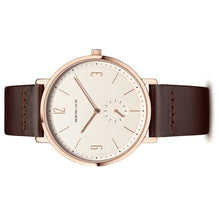 Laden Sie das Bild in den Galerie-Viewer, Bering Damen Uhr Armbanduhr Slim Classic - 16338-564-1 Leder
