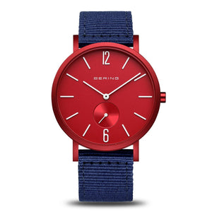 Bering Herren Uhr Armbanduhr Classic Collection - 16940-5299 Textil