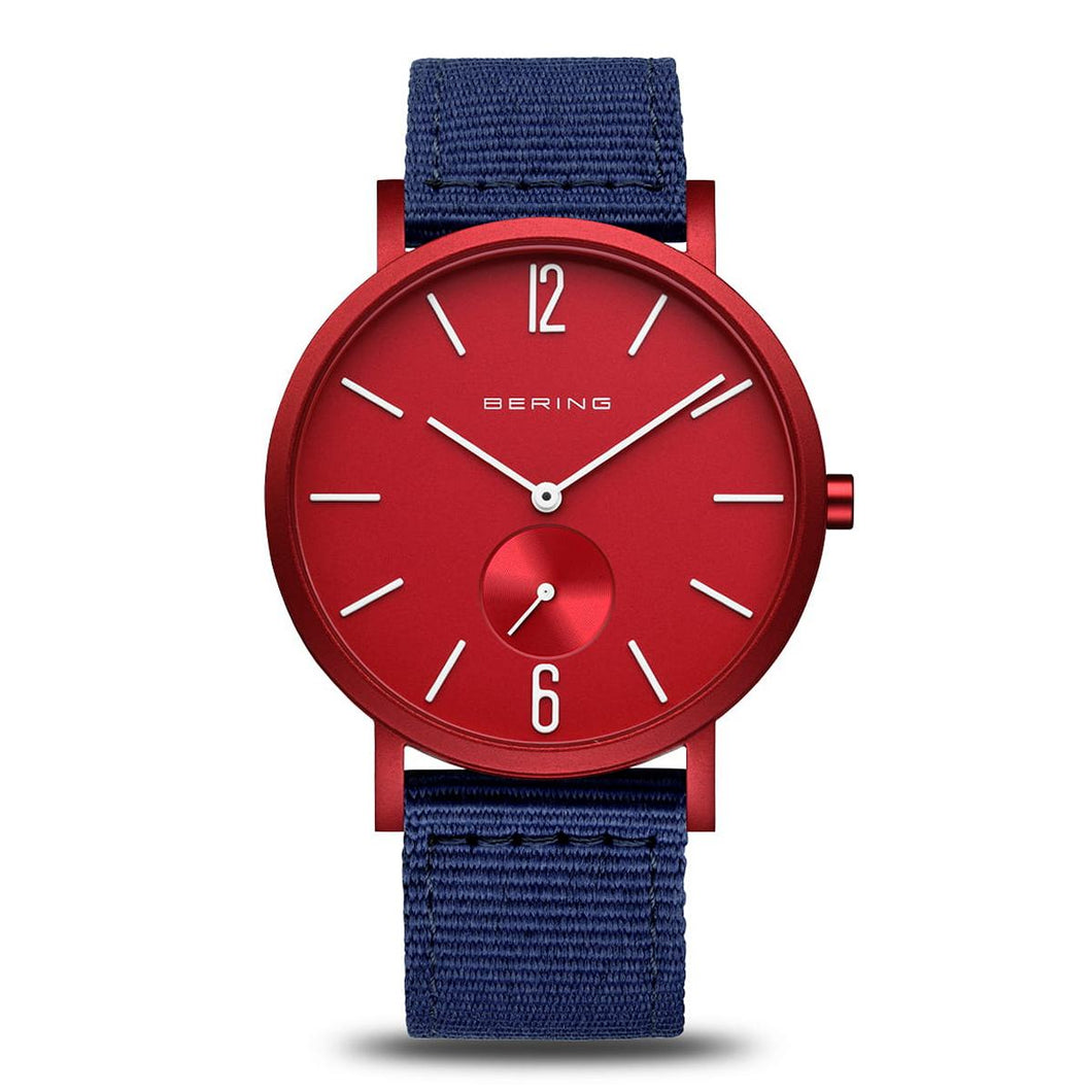 Bering Herren Uhr Armbanduhr Classic Collection - 16940-5299 Textil