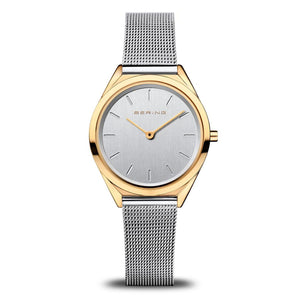 Bering Damen Uhr Armbanduhr Slim Classic - 17031-010 Edelstahl
