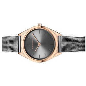 Bering Damen Uhr Armbanduhr Slim Classic - 17031-369 Edelstahl
