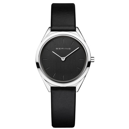 Bering Damen Uhr Armbanduhr Slim Classic - 17031-402-1 Leder