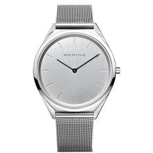 Laden Sie das Bild in den Galerie-Viewer, Bering Unisex Uhr Armbanduhr Classic - 17039-000 Meshband